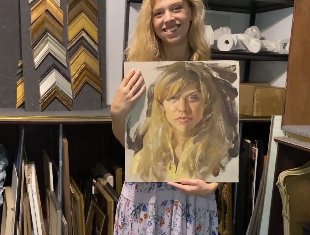 First day of Portrait Society of America preconvention with a peek