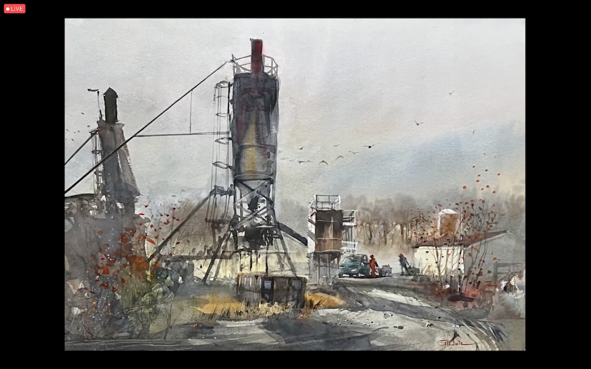 Stewart White: Painting Architecture in Watercolor 