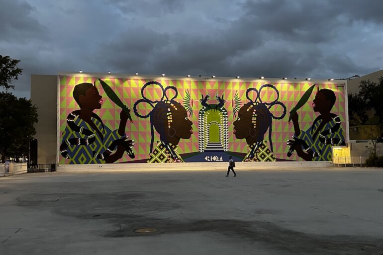 Massive Criola mural added to Miami Design District - See Great Art