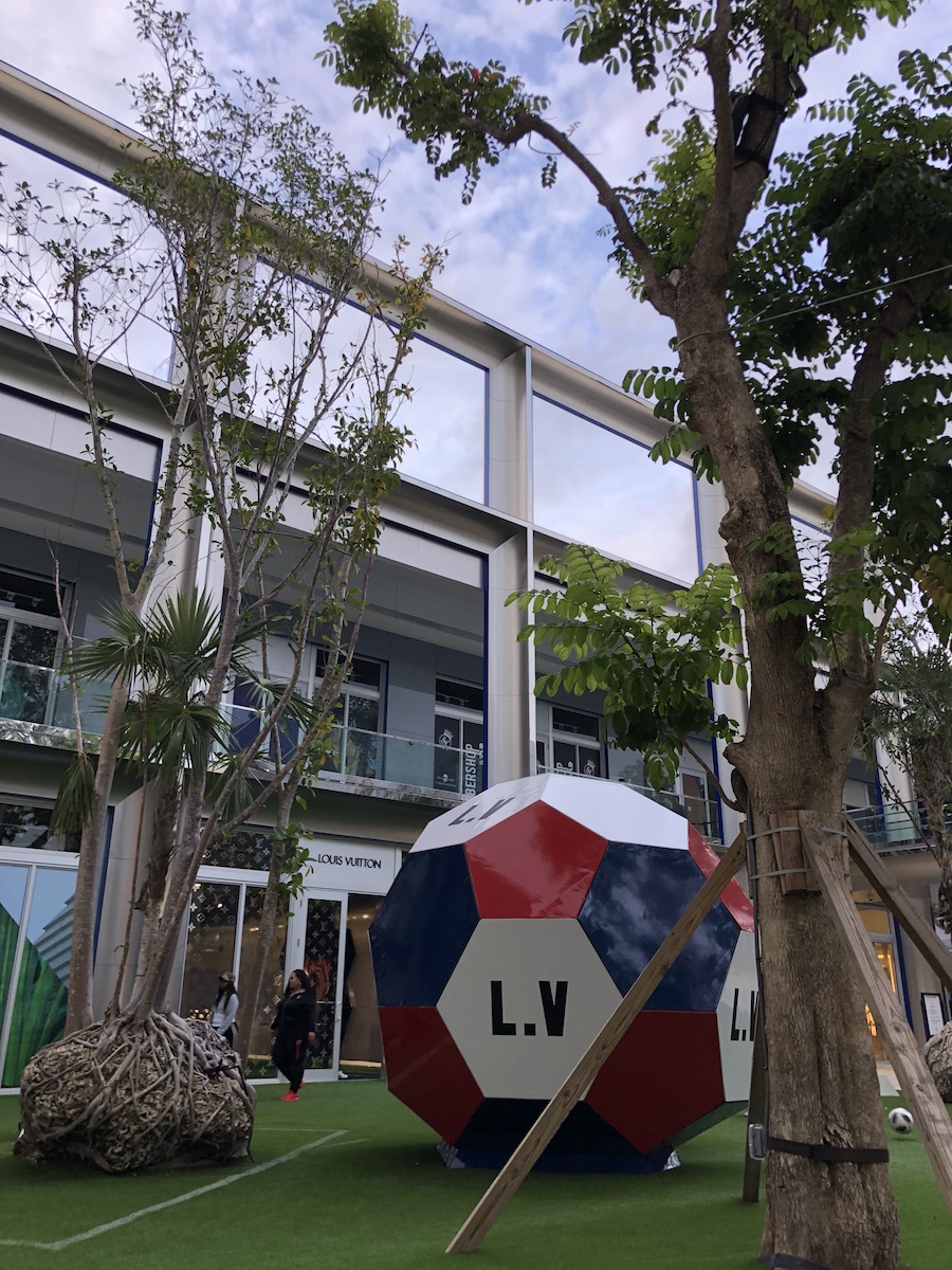 Miami Design District - Have you visited the Louis Vuitton FIFA pop-up  #atMDD? Experience the limited collection, the giant LV soccer  installation, and the live streaming of the games, all happening at