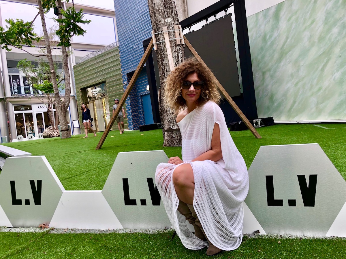 Louis Vuitton and the FIFA World Cup association transform the famous  Paradise Plaza of the Miami Design District into a football field. – Miami  Niche