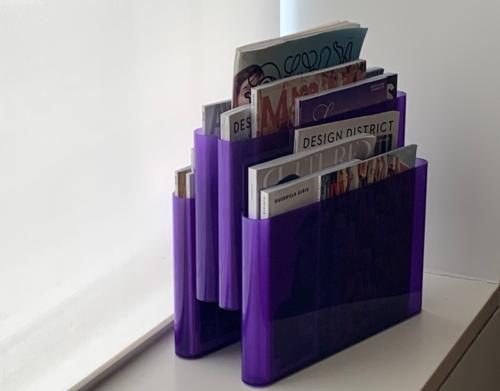 14-Magazine racks by Giotto Stoppini, Kartell