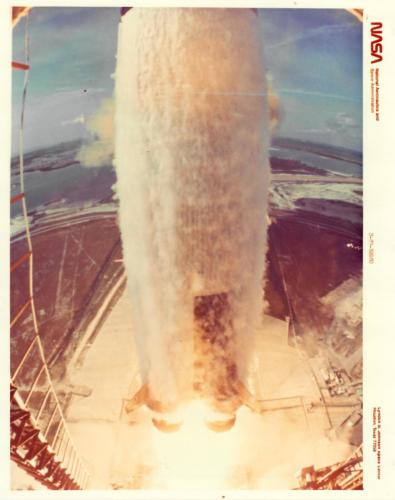 APOLLO 11 LIFTOFF, July 16, 1969-NASA Photo Archive