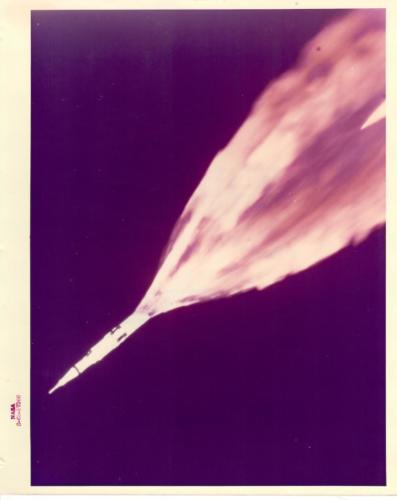 APOLLO 6 LAUNCH, April 4, 1968-NASA Photo Archive