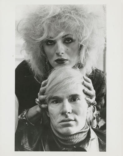 Candy Darling with Andy Warhol