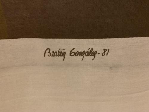 Beatrix González signature