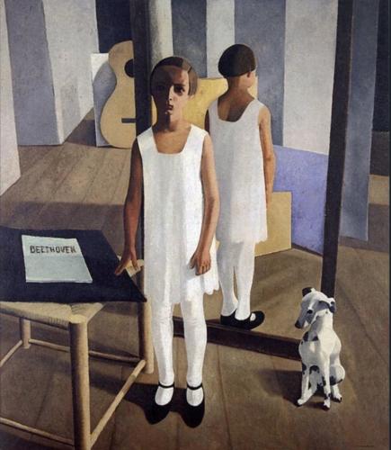 Beethoven by Felice Casorati, 1928. Rovereto Mart.