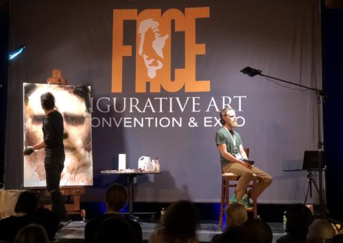 Casey Baugh Demo at FACE 2018