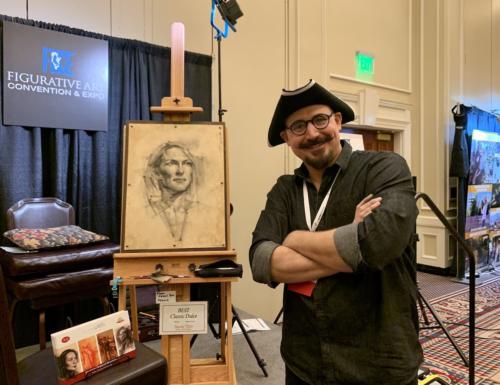 Charles Miano Demo, Old Master Portrait Drawning