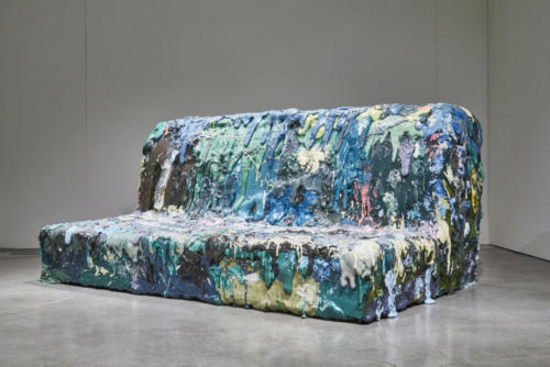 Four Seat Sofa by Sang Hoon Kim 2018 at Cristina Grajales Gallery courtesy of Cristina Grajales Gallery