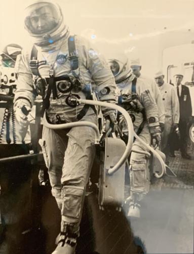 GEMINI III FLIGHT, PRELAUNCH, March 23, 1965- NASA Photo Achive