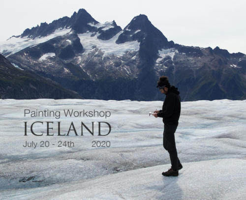 Iceland painting workshop