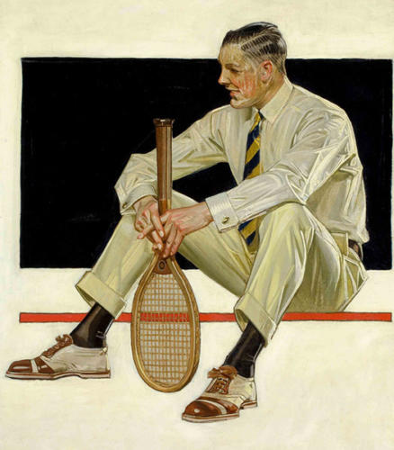 Illustrations for Arrow shirts by Leyendecker, 1922.