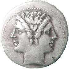 Janus Roman coin