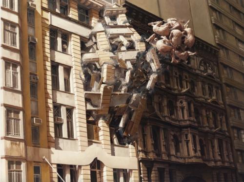 Pale Memory by Jeremy Geddes, 2011. Oil on Board 17x13