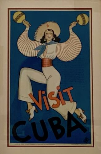 Print Visit Cuba, 1935