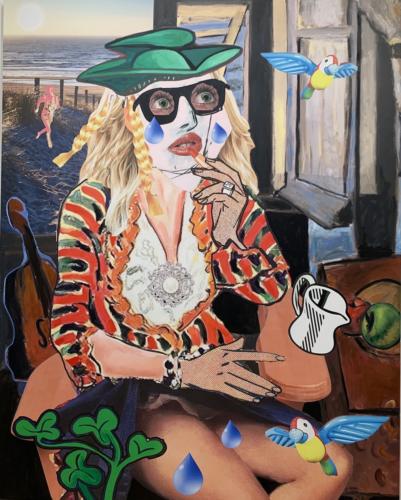 Resteless Muse by Allison Zuckerman, 2017.