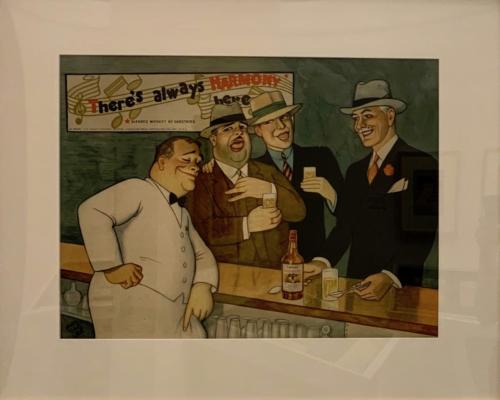 There's always harmony here, c 1935. Cartstairs Bros.Distilling Co., Inc., New York City Publisher. Offset lithography