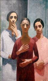 Tre Sorelle by Felice Casorati.